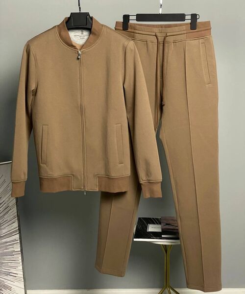 Мужской костюм Brunello Cucinelli мужской бежевый 134414
