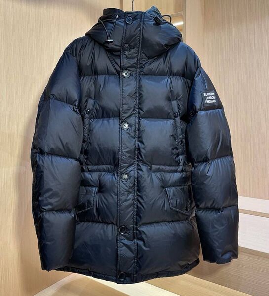 Мужской пуховик Burberry мужской черный 131934