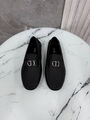 Мужские мокасины Christian Dior мужской кожа черный 185703-3