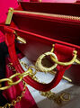 Сумка Schiaparelli женский кожа бордовый 174275-5
