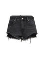 Шорты Alexander Wang женский джинса черный 189017-2