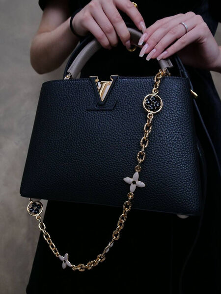 Сумка Louis Vuitton женский кожа черный 125987-4