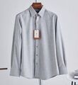 Мужская рубашка Zegna мужской графитовый 133347-1
