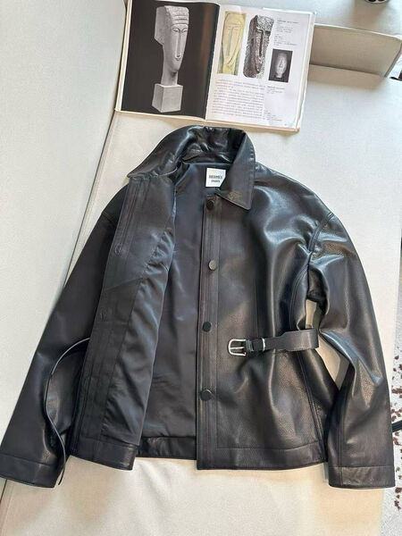 Куртка Hermès женский кожа черный 183161-4