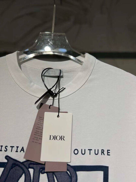 Мужская футболка Christian Dior мужской белый 151348-7