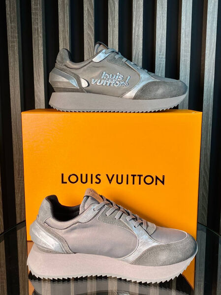 Мужские кроссовки Louis Vuitton мужской нейлон графитовый 171965-2