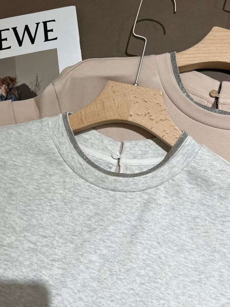 Футболка Brunello Cucinelli женский графитовый 106574-2