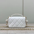 Сумка Chanel женский кожа белый 181621-4