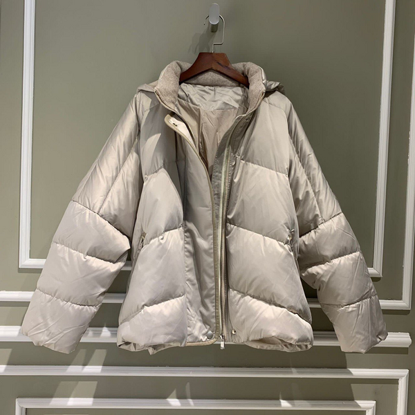 Пуховик Loro Piana женский бежевый 62809-2