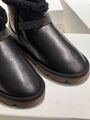 Угги Brunello Cucinelli женский кожа черный 165081-2