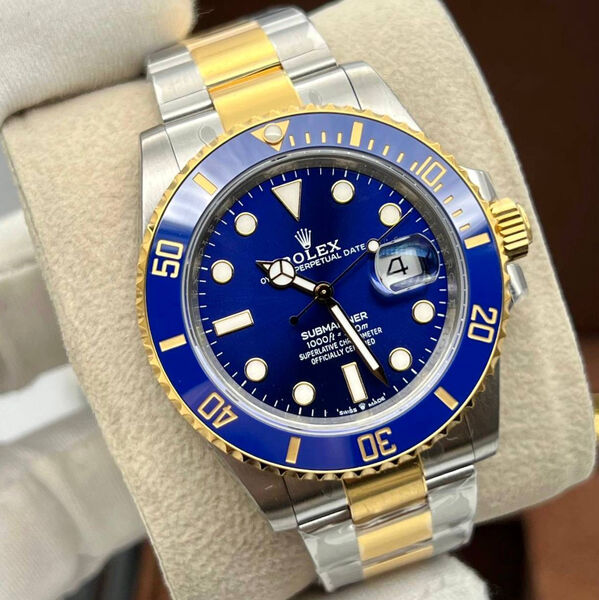 Часы Rolex Submariner Blue Dial синий 155553