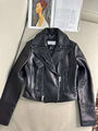 Куртка Saint Laurent женский кожа черный 196526-3