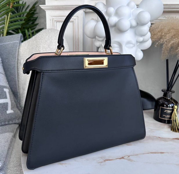 Сумка Fendi женский кожа черный 74473