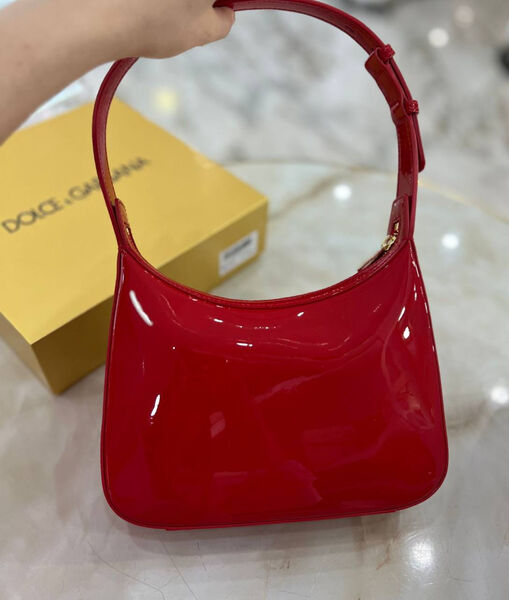 Сумка Dolce & Gabbana женский кожа бордовый 155069-3