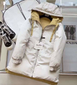 Пуховик двусторонний Max Mara женский бежевый 63440-1