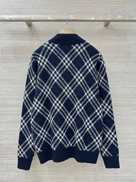 Бомбер Burberry женский синий 200343-5