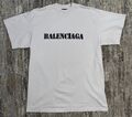 Мужская футболка Balenciaga мужской молочный 144341