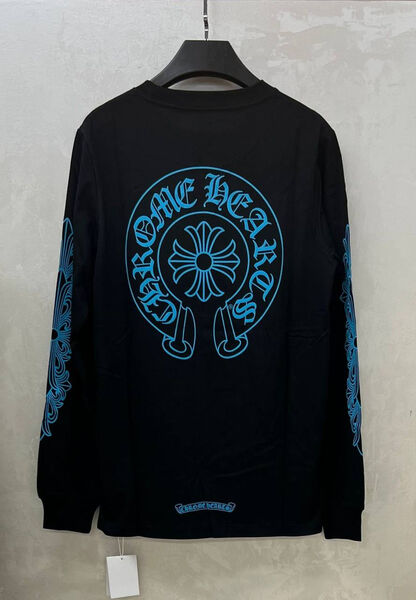 Лонгслив Chrome Hearts женский черный 196995-2