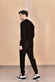 Мужской костюм Brunello Cucinelli мужской черный 160797-2