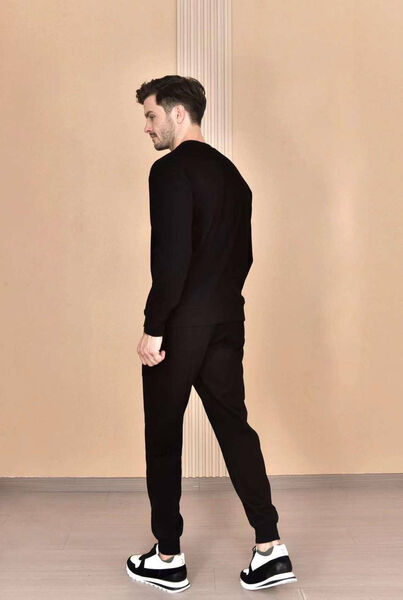Мужской костюм Brunello Cucinelli мужской черный 160797-2