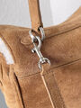 Сумка Balenciaga Rodeo женский замша бежевый 170105-8