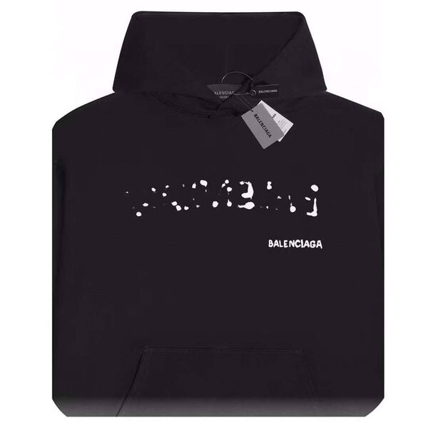 Мужское худи Balenciaga мужской черный 157143-4