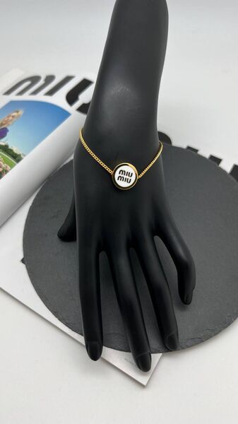 Браслет Miu Miu бронзовый 176002-2