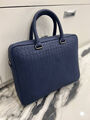 Мужской портфель Bottega Veneta мужской кожа синий 101747-2