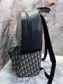 Мужской рюкзак Christian Dior мужской кожа черный 111555-3