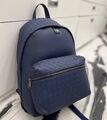 Мужской рюкзак Bottega Veneta мужской кожа синий 105733-1