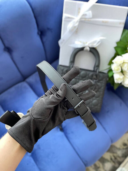Сумка женская Lady Dior женский кожа черный 77867-8