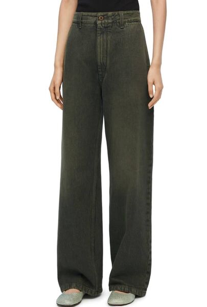 Джинсы Loewe женский джинса графитовый 138421