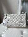 Сумка Chanel 2.55 женский кожа белый 141286-4