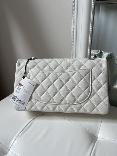 Сумка Chanel 2.55 женский кожа белый 141286-4