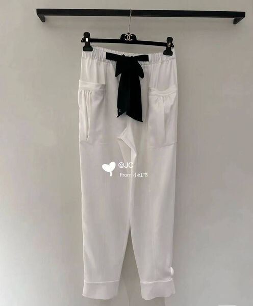 Брюки Chanel женский белый 148130-3