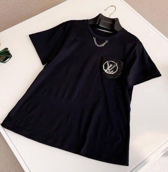 Футболка Louis Vuitton женский черный 169257