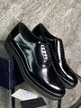 Мужские туфли Prada мужской кожа черный 160593-4
