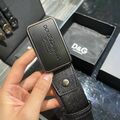 Мужской ремень Dolce&Gabbana мужской кожа черный 52262-3