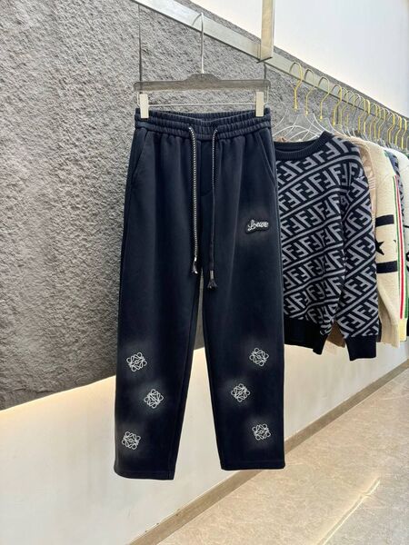 Мужские брюки Loewe мужской черный u1780950-1-4
