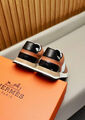 Мужские кроссовки Hermès мужской кожа белый 140300-5
