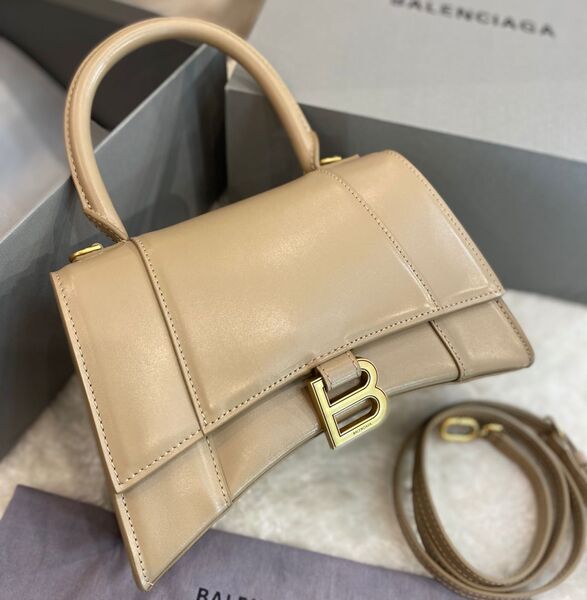 Сумка Balenciaga женский кожа темно-бежевый 97065