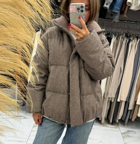 Куртка Brunello Cucinelli женский графитовый 162772