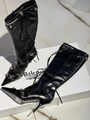 Сапоги Balenciaga женский кожа черный 67048-4