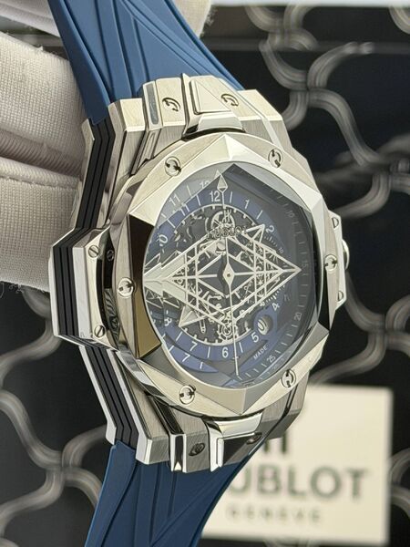 Мужские часы Hublot мужской синий q4789313-1-5