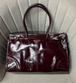 Сумка Prada женский кожа бордовый 199865-1