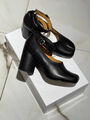 Туфли Maison Margiela женский кожа черный 129567-7