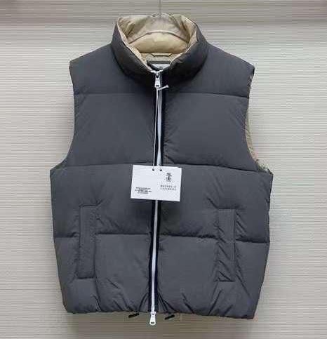Жилет Brunello Cucinelli женский графитовый 126050