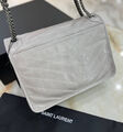 Сумка Saint Laurent Niki Medium женский кожа графитовый 160387-4