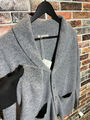 Мужской кардиган Brunello Cucinelli мужской графитовый 159119-4