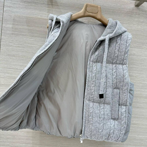 Жилет Loro Piana Premium женский графитовый 200303-3
